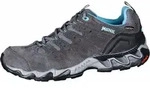 Meindl Portland Lady GTX Damen Velour Mesh Trekkingschuhe grau, Goretex Ausstattung,