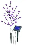Esotec Solar LED Bl&uuml;tenstrauch pink