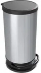 Treteimer 30 l PASO, Farbe:Silber metallic