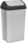 keeeper Swing-Bin 50 L 38,5 x 29 x 66 cm - Silber