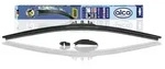 alca&reg; Scheibenwischer SUPER FLAT 450 mm: Flaches Wischerblatt mit Spoiler