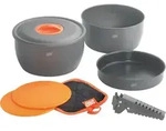 Esbit Aluminium-Kochgeschirr-Set - Grau/Orange