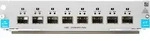 HPE Aruba Networking 8-port 1G/10GbE SFP+ MACsec v3 zl2 Module, 10 Gigabit,