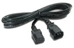 APC Stromkabel, C13 auf C14, 2,5m, 2,4 m, IEC C14, C13-Koppler, 90 - 250 V, 10 A