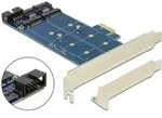 Delock PCI Express Karte > 2 x intern M.2 NGFF