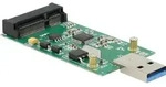 DeLOCK 62681, USB Typ-A, mSATA, 5 Gbit/s, Windows 10 Education, Windows 10 Education