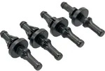 InLine L&uuml;fter Entkopplung, f&uuml;r L&uuml;fter aller Gr&ouml;&szlig;en von 60 bis 120mm, 100er Pack,