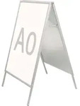 MAUL Kundenstopper MAULpublic Hochformat A0 Aluminium 94 x 87.3 x 140.3 cm...