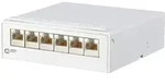 METZ CONNECT 130862-21-E, 10 Gigabit Ethernet, RJ-45, Cat6, Wei&szlig;, 121,5 mm, 37,7 mm