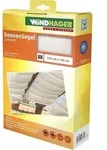 Windhager Sonnensegel f&uuml;r Seilspanntechnik, Wintergarten und Terrassen Beschattung,