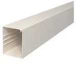 OBO Bettermann Vertr Wand+Deckenkanal m.Obert. 100x130mm,PVC WDK100130CW 2 Stk