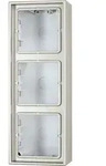 Jung AP-Kappe 3-fach eds lack ES 2583 A-L ES2583A-L - Schwarz