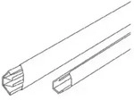 HKL Eckkanal EDK35.6 25 x 35 mm cremewei&szlig; RAL 9001 2 Stk