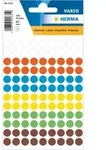 HERMA Multi-purpose labels &oslash; 8 mm colours assorted 540 pcs., &oslash; 8 mm