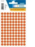 HERMA Vielzwecketiketten &Oslash; 8 mm rund rot Papier matt 540 St., Rot, Kreis, Universal,