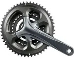 SHIMANO Kurbelgarnitur TIAGRA FC-4703 10-fach 172,5 mm 50-39-30 Z&auml;hne Grau - ... -