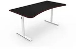 Arozzi Arena Gro&szlig; Gaming-Schreibtisch - 160 x 82 x 71-81 cm - Wei&szlig; -...