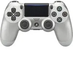 PS4 Dualshock Joypad Wireless Controller - silber - Schwarz