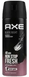 Axe Body Spray deodorant 150ml Black Night