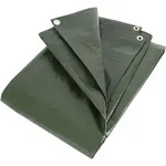 PE Holzabdeckplane 1,5 x 6 m gr&uuml;n 210g|m2 431506 - Gr&uuml;n
