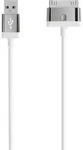 Belkin F8J041CW2M-WHT, Wei&szlig;, USB A, Apple 30-pin, 2 m, M&auml;nnlich, M&auml;nnlich - Wei&szlig;