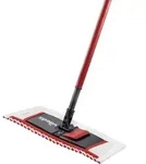 Vileda Wischmat Extra Bodenwischer mit Teleskopstiel - Schwarz/Rot