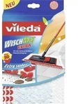 Vileda Wischmat Extra Ersatzbezug - Schwarz/Rot