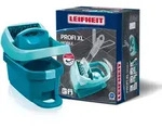 Leifheit Wischtuchpresse Profi XL mit Rollen - T&uuml;rkis