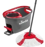 Vileda Wischmop-Set Turbo Easy Wring & Clean incl. Powerschleuder und Fu&szlig;pedal,