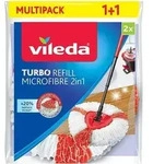 Vileda 4023103198227, Wischbezug, Rot, Wei&szlig;, Mikrofaser, Polyamid, Polyester, 2