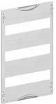 STRIE Abdeckung 450x25mm AS13 f&uuml;r Verteilerfelder mit Schlitz