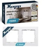 Kopp 402502018, Wei&szlig;, Kunststoff, konventionell, Jede Marke, 5 St&uuml;ck(e)