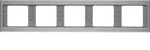 Berker 13937004 Rahmen Edelstahl Rostfrei Berker K.5 - Silber