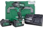 HIKOKI 18,0 Volt Akku Schlagschrauber WR18DBDL2 WR18DH + 2x5,0Ah 1/2" IP56 Brushless