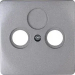 Kopp Antennenabdeckung VENEDIG TV/RF, platin, 491943183 - Grau