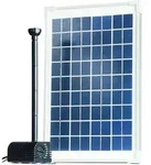 HEISSNER SP610-00, Boosterpumpe, 10 W, Solar, 610 l/h, Schwarz, Wei&szlig;