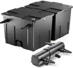 Wiltec Komplettset: CBF-350B Teichfilter bis 60000 L Teichfilteranlage als
