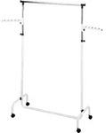 WENKO Kleiderst&auml;nder Garderobenst&auml;nder Kleiderstange Standgarderobe Trio 2...