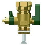 Reflex Durchstr&ouml;mungsarmatur Flowjet 3/4" 9116799 mit Entleerung, f&uuml;r Refix DD