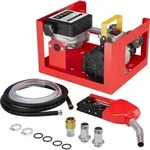 Wiltec Heiz&ouml;l- und Dieselpumpe 230V/550W 20-60l/min selbstansaugend Pumpe mit