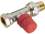 Danfoss Thermostat-Ventil 1/2 Zoll Durchgangform - Braun