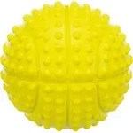 TRIXIE Sport Ball Dog Toy, Hund, Kugellager, Gummi, 5,5 cm - Gelb