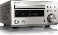 Denon RCD-M41 SIL, Denon RCD-M41, Home-Audio-Minisystem, Silber, 60 W, 2-Wege,...