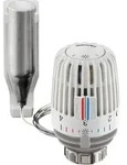 IMI Heimeier Thermostatkopf, Standard K-Kopf m. Fernf. we Kapillarrohr 1,25 m - Wei&szlig;