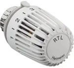 IMI Heimeier Thermostat-Regler-Kopf, wei&szlig; f&uuml;r R&uuml;cklauftemperaturbegrenzer RTL, 1
