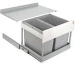 Hailo Abfallsammler Raumspar Tandem S plus 18/12 - Grau