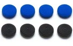 snakebyte PS4 Control:Caps (4x black 4x blue) - Schwarz