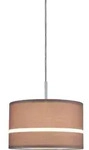 Paulmann DecoSystems, Braun, Stoff, Paulmann, 50 W, 25,5 cm, 152 mm - Braun