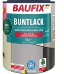 BAUFIX Buntlack gr&uuml;n seidenmatt, 1 Liter, Lackfarbe - Gr&uuml;n