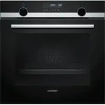 Siemens HB578ABS0 Edelstahl Einbau-Backofen, Autark, 60 cm, 71 Liter - Silber Siemens HB578ABS0 Edelstahl Einbau-Backofen, Autark, 60 cm, 71 Liter - Silber
